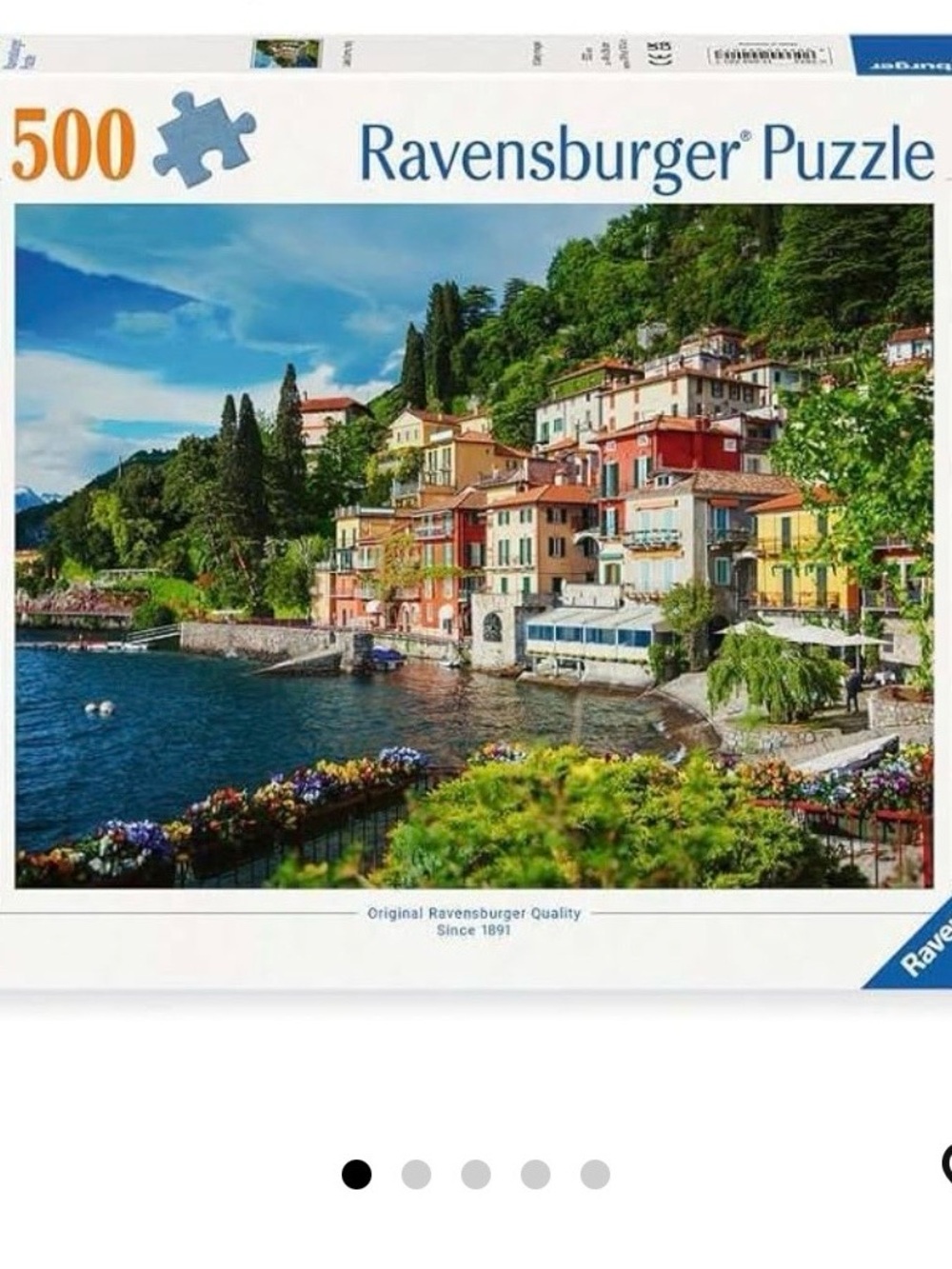 Ravensburger Lake Cuomo 500 piece Puzzle